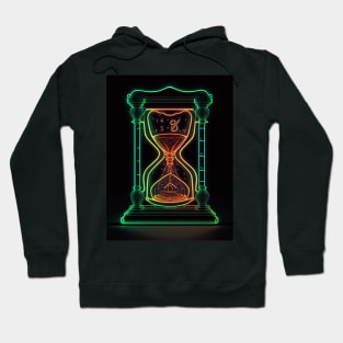 Hourglass in Neon Hoodie